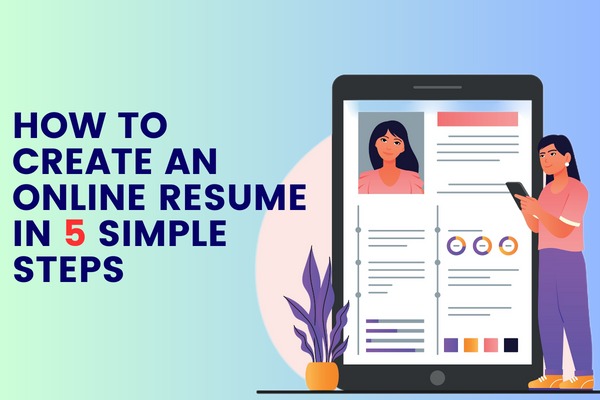 how to create an online resume